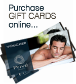 GIFT CARDS at Clínica Privé